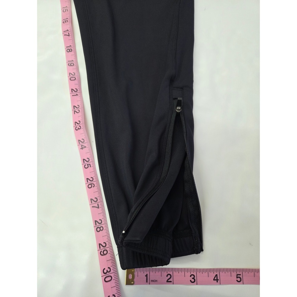 Holstrength Mens Black Active Joggers Zipper Ankle L Christian Gym Clothing - Picture 9 of 12